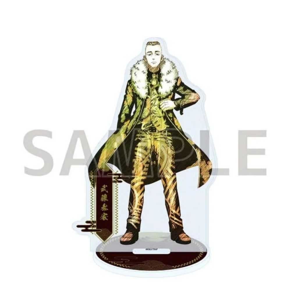 Anime Tokyo Revengers Takemichi Acrylic Stand Figure Keychain HD Desktop Ornament Cute Action Standee for Otaku Fans Gift