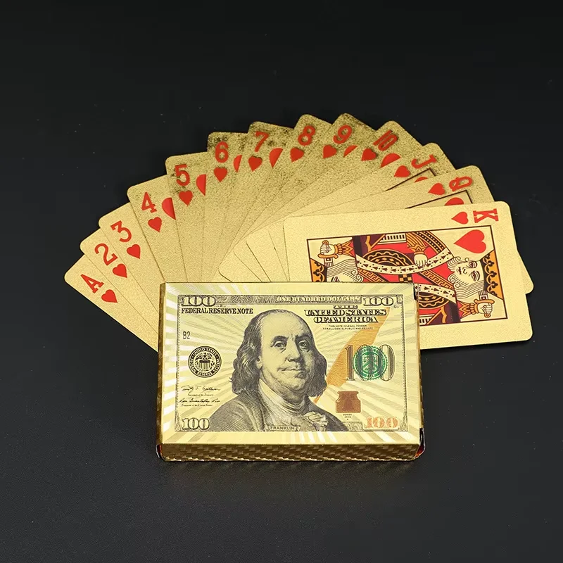 Playing Cards, Waterproof Playing Cards & Flexible Poker Cards With Box, Great For Party,/Thanksgiving Day/Christmas Gift