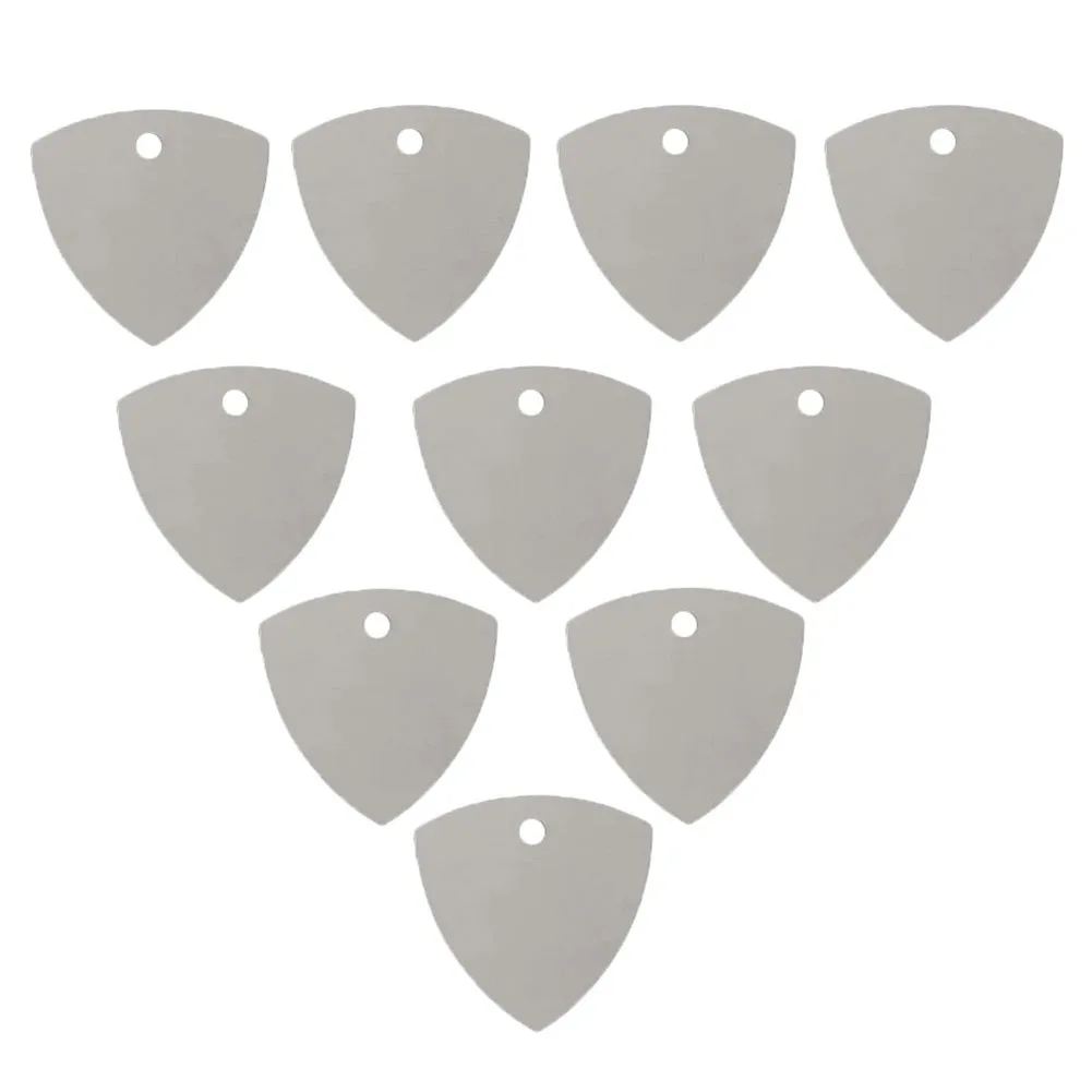 Outil de levier mince en acier inoxydable pour la réparation d'écran de téléphone portable, médiators d'ouverture en métal, outil à main pour appareil électronique, 10 pièces