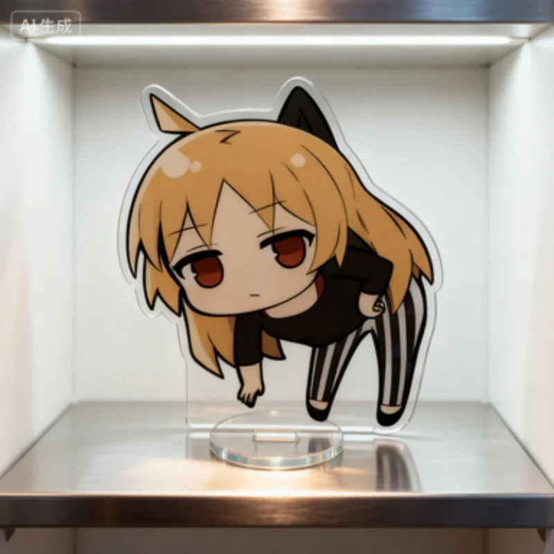 

Bocchi the Rock Peripherals Anime Student Cute Cartoons Fashion Backpack Pendant HD Acrylic stand standing Holiday Gifts10CM