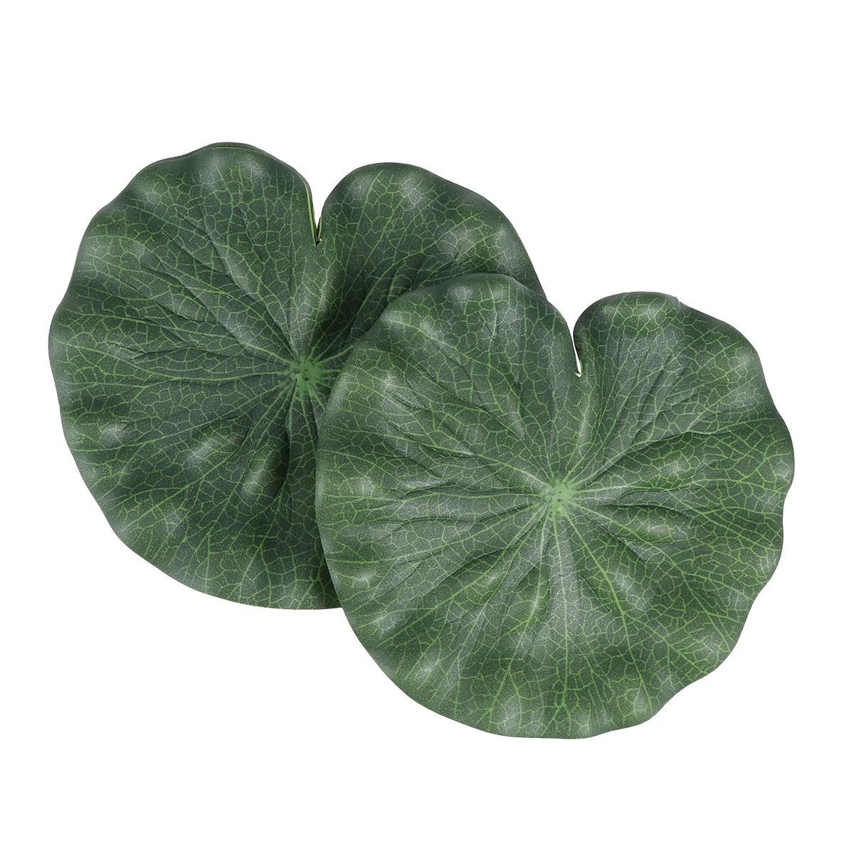 

6 Pcs Artificial Floating Lotus Leaves Decoration for Fish Tank Pond Aquariumsimulation foliage pond fake lotus leaves easy