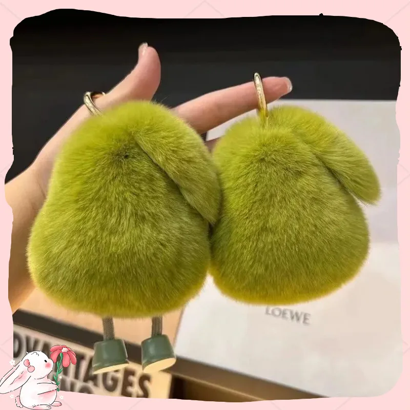 محشوة فاكهة الأفوكادو لينة ألعاب من نسيج مخملي للأطفال في سن المراهقة فروي الفراء Kawaii الأفوكادو على شكل المفاتيح للنساء مفاتيح السيارة وحقيبة السحر
