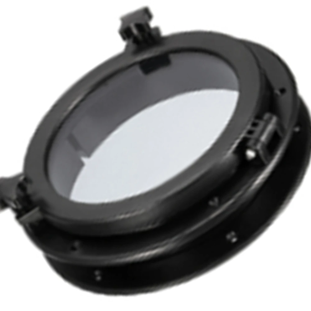 Marine Boat Yacht Porthole ABS Plastic Round Hatches Port Lights Replacement Port Hole Opening Portlight