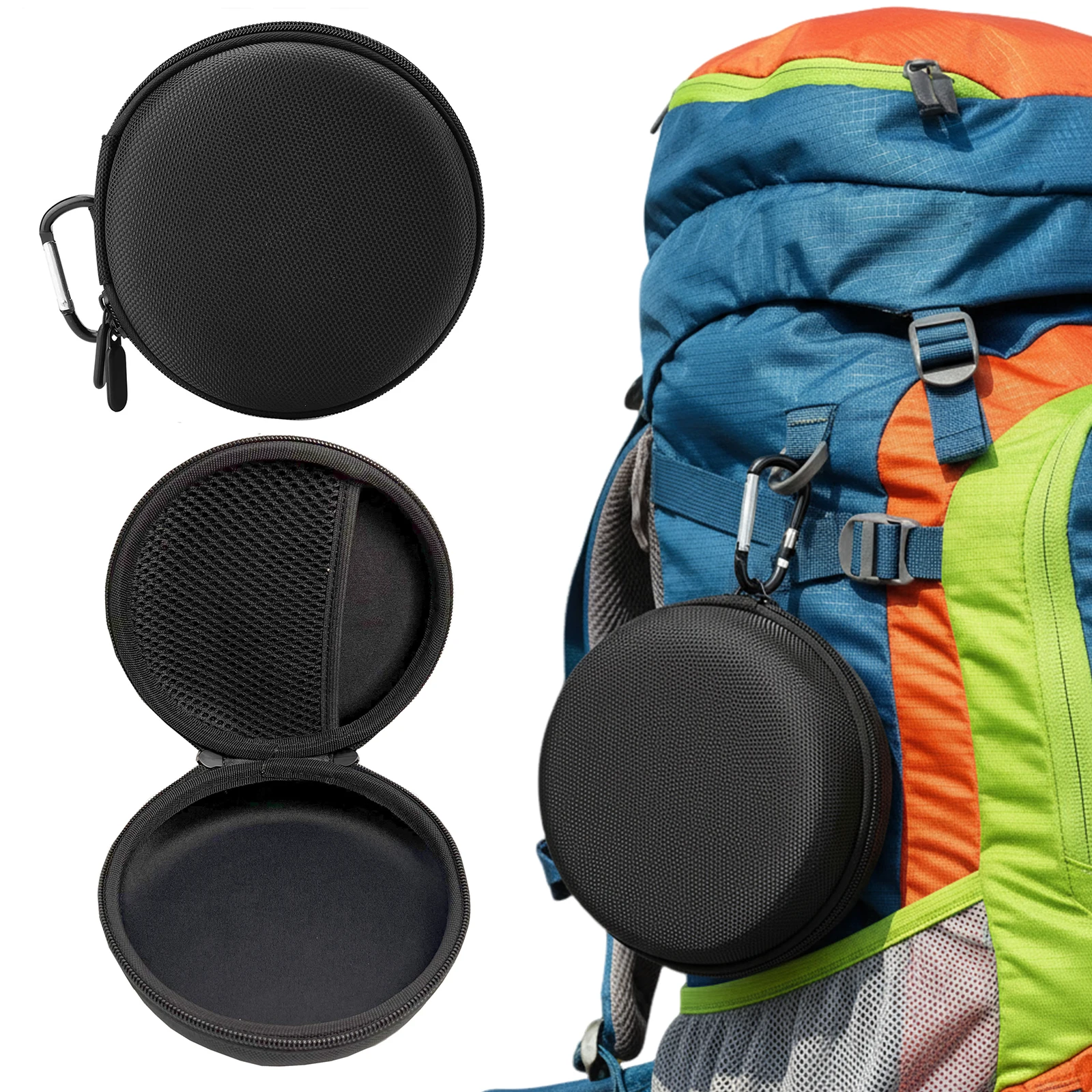 Bolsa de almacenamiento portátil para altavoces con gancho para llavero, funda protectora para altavoz BT Bang & Olufsen Beosound de segunda generación