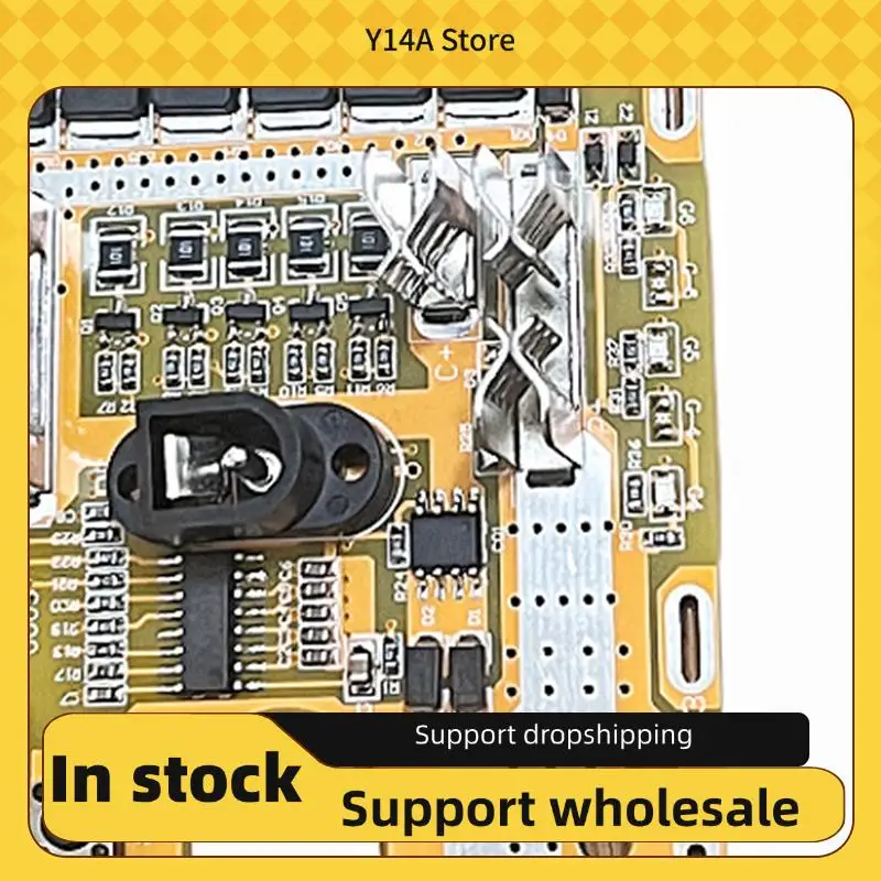 

Y14A для бокового освещения, совместимая плата защиты аккумулятора 18650, ячейка-с схемой эквалайзера 21 В 120 А, модуль управления питанием