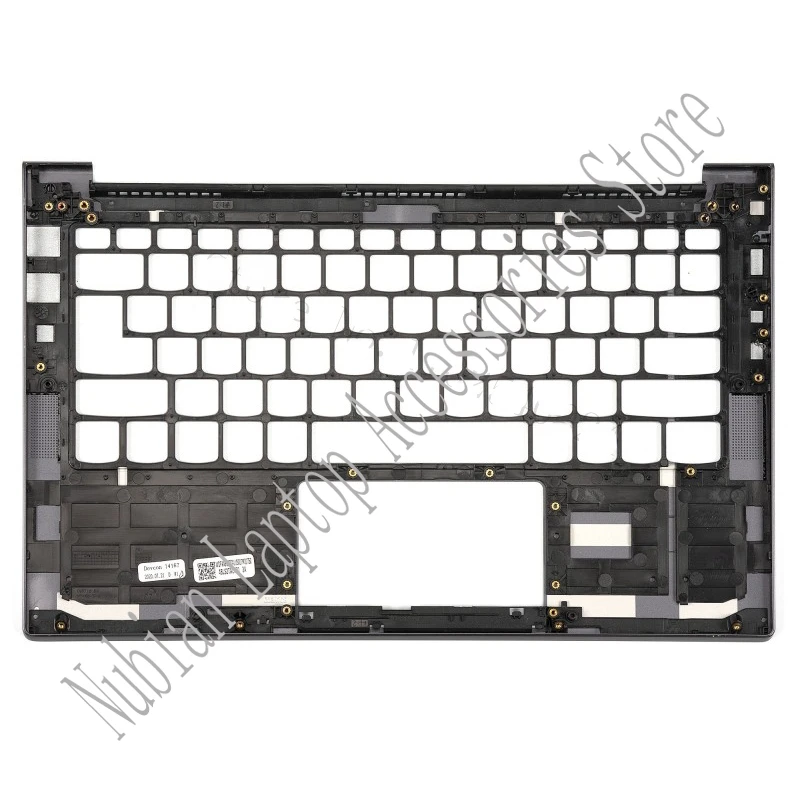 Imagem -04 - Tampa Traseira do Lcd do Portátil para Lenovo Yoga Slim Caixa Inferior Superior Cinza a c d Shell 714itl05 7-14are05 7-14iil05 Novo