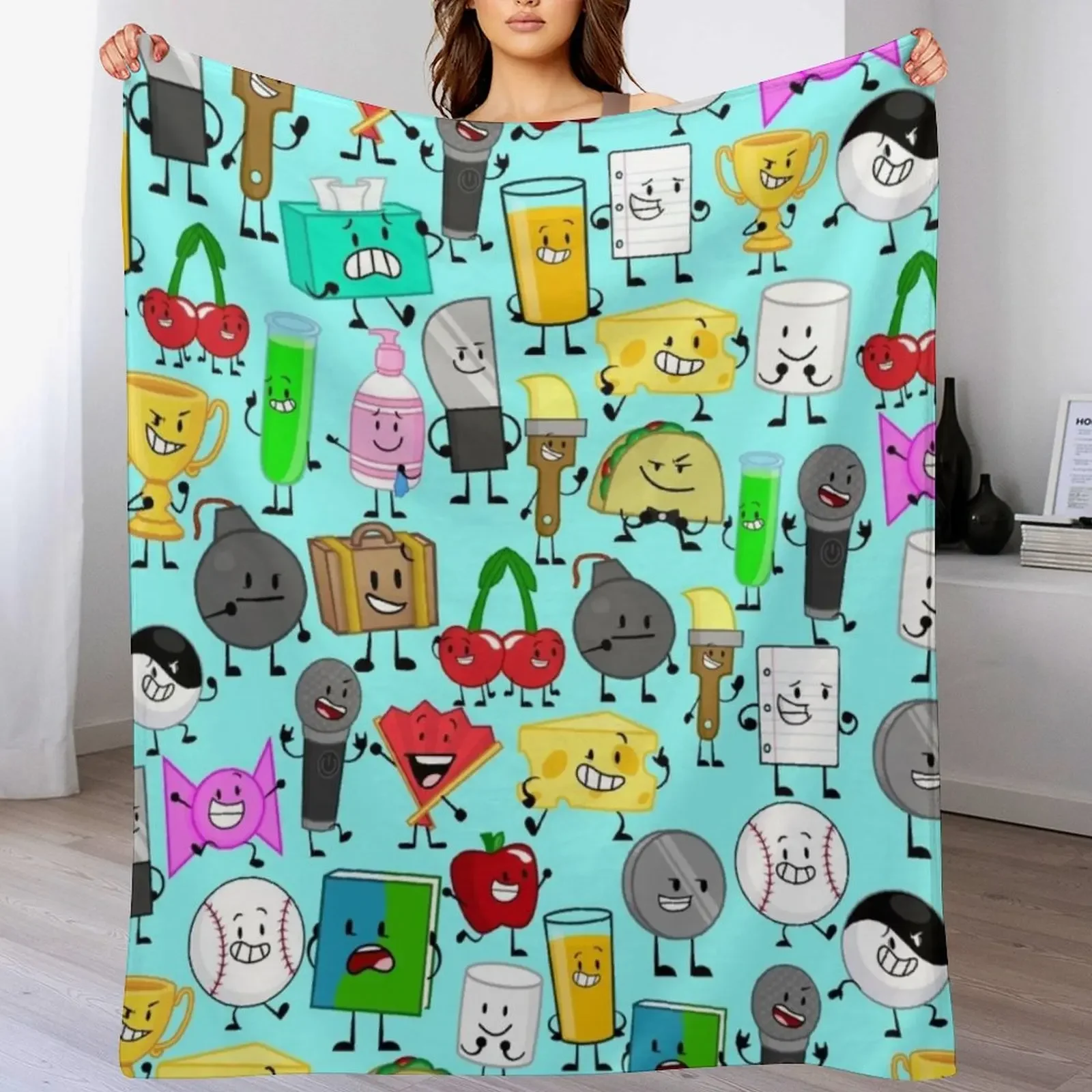 

inanimate insanity Throw Blanket Soft Breathable Blanket for Night Sleeping
