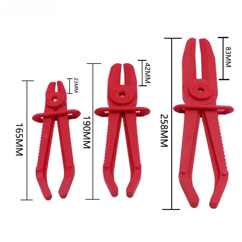 Automotive Maintenance Hand Tool Car Repair Hose Tube Clamp Pliers for Brake Fuel Water Line Clamp Removal - view 3