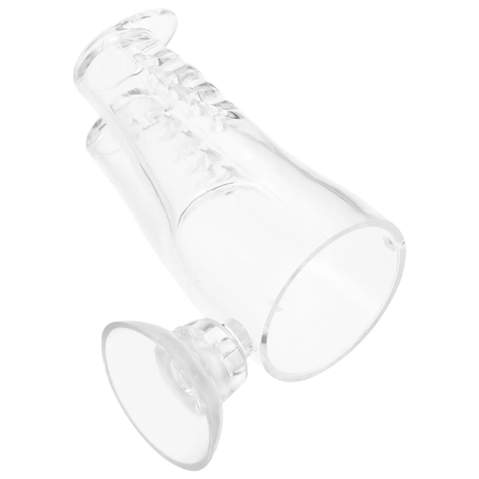 

Acrylic Fish Shrimp Feeder Pants Modeling Aquarium Feeding Device Worm Catcher Clear Food Container for Betta Tank Accessories