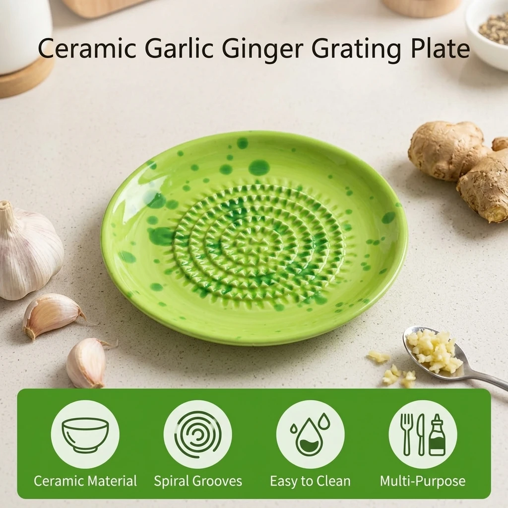 Baby Food Grater - Ciotola Grattugia in Ceramica per Passata