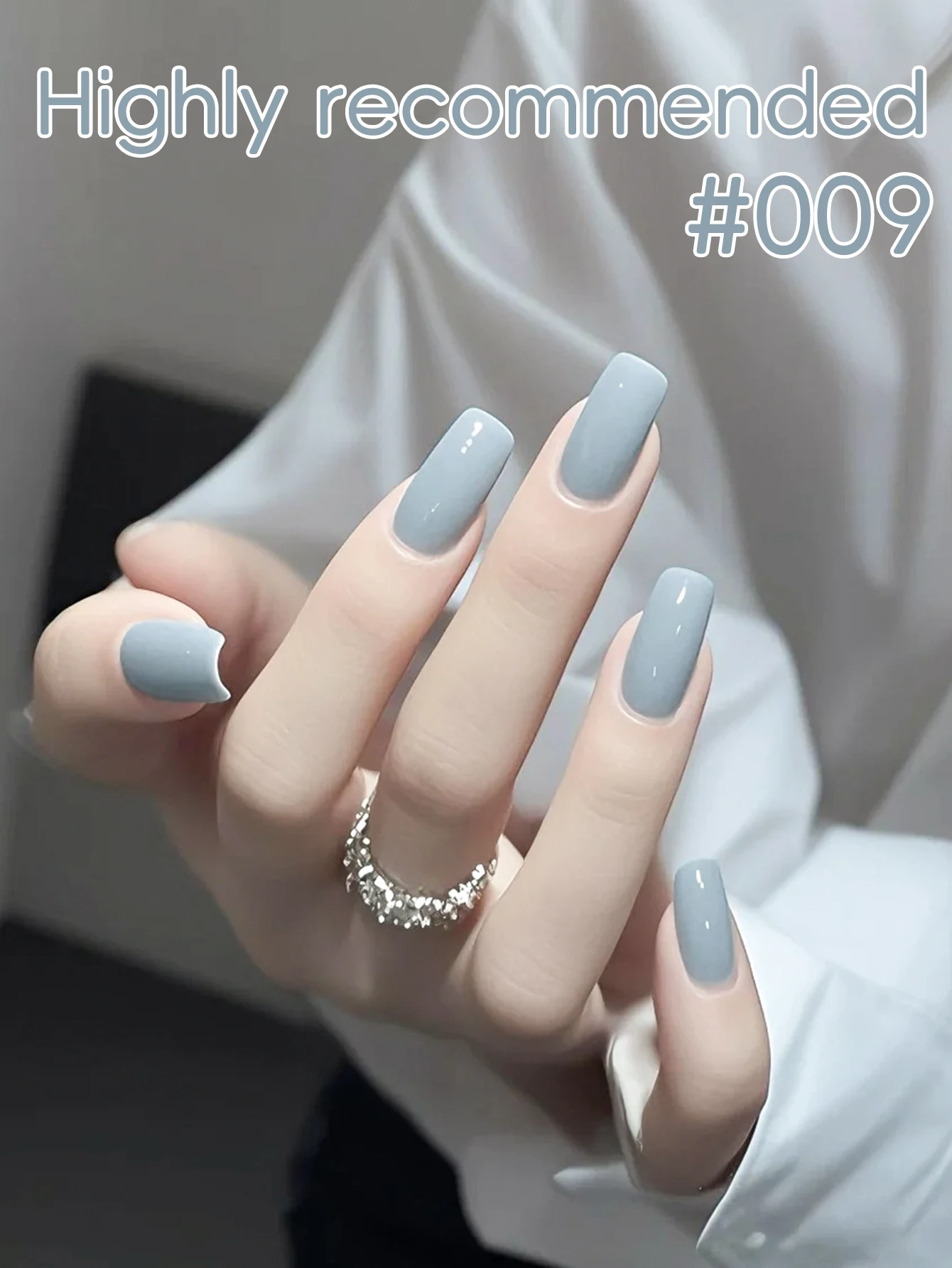 XEIJAYI 1 Stück 15ml Blauer Gel-Nagellack - UV-härtend, Formaldehydfrei für Trendige Nagelkunst-Designs, Langanhaltend & Geruchlos – Detail 2