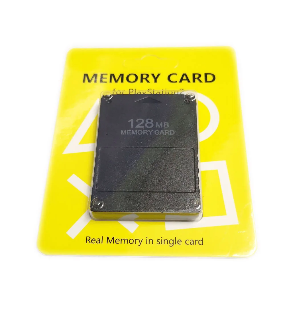 10 PCS a lot High Quality 8MB 16MB 32MB 64MB 128MB 256MB Memory Card Save Game Data Stick Module for Playstation 2 for PS2