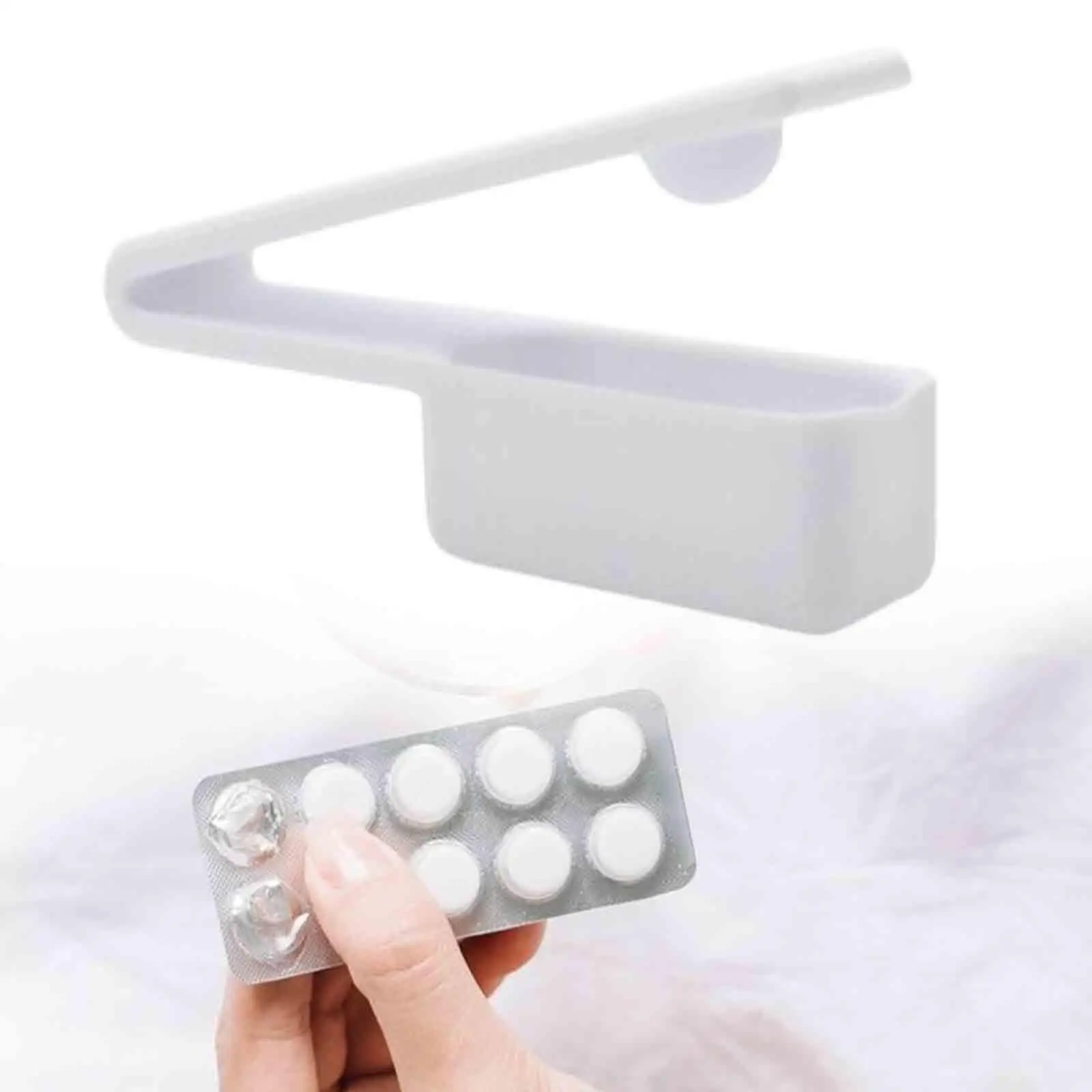 

Pill Remover No Contact Multifunctional Convenient Quickly Opener Portable for Elderly Organizer Pill Popper Medicine