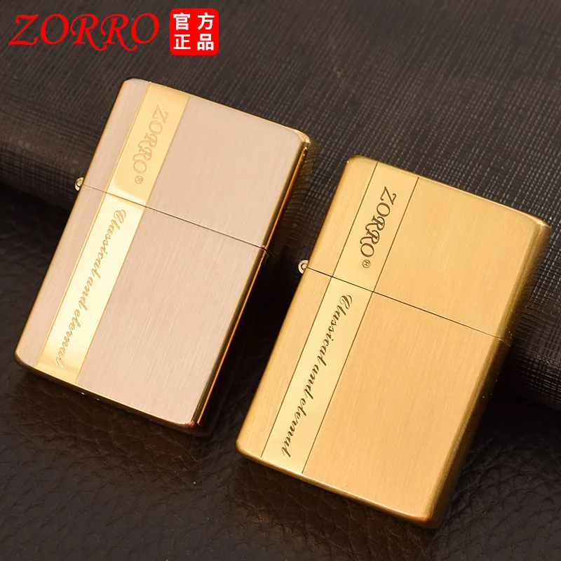 

Зажигалка Zorro, цветной блок, оригинальная медная проволока, пластина для рисования, творческая личность, подарок, зажигалка, аксессуары для сигарет, оптовая продажа