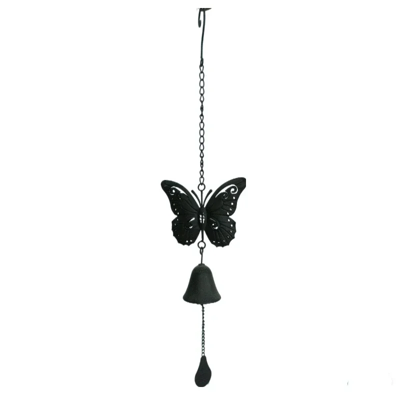 

Retro creative big butterfly wind chimes courtyard garden villa homestay decoration pendant