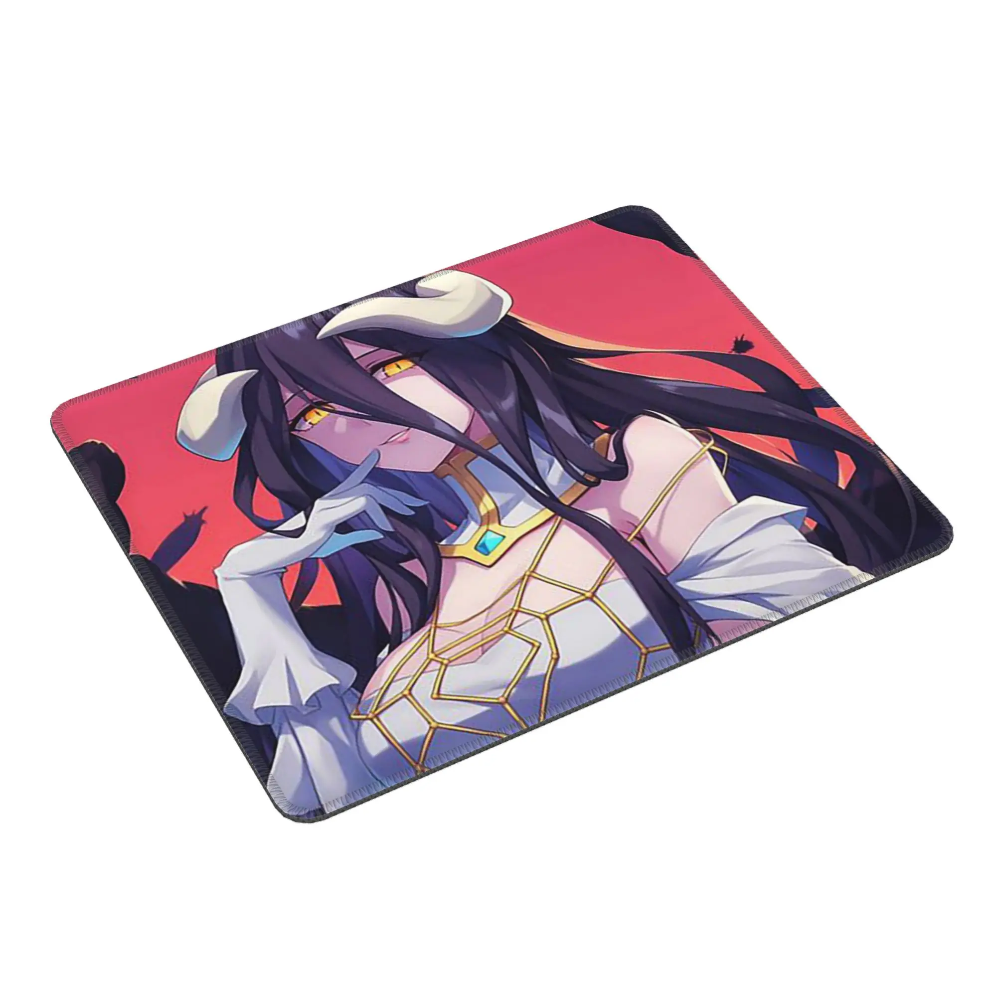 Adventure Anime Albedo Overlord Mouse Pad Computer Keyboard Mouse Mat Gamer PC Laptop Desk Mat Office Accessories Table Mats