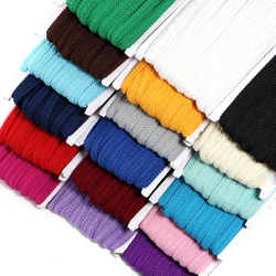 25yards/lot Color Embroidered Lace Trim Ribbon 12mm Garment Trim Fabric for Clothes Gift Accessories Handmade Sewing DIY Crafts