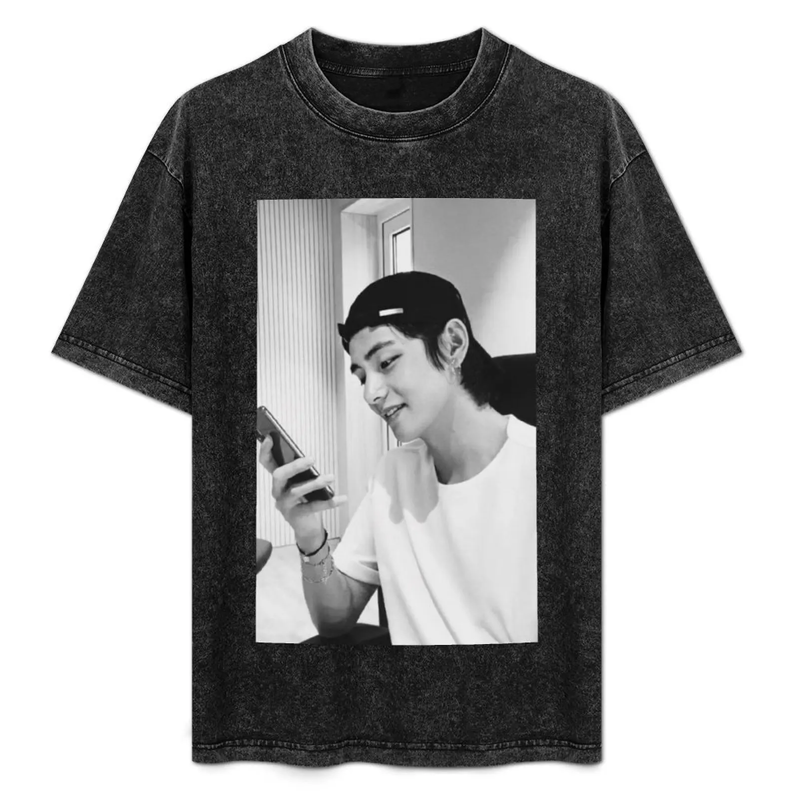 

kim Taehyung T-Shirt Personalized t-shirt luxury t-shirt men workout shirt