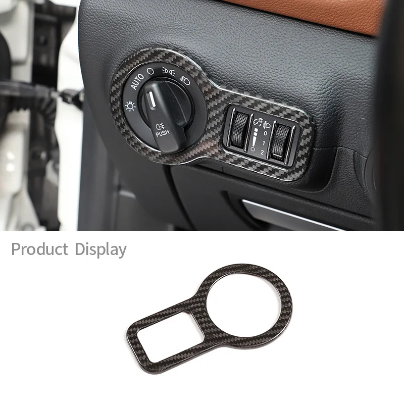 

For Maserati Ghibli Quattroport 2014-21Car Hheadlight Switch Frame Engine Start Button Decoration Cover Stickers Car Accessories