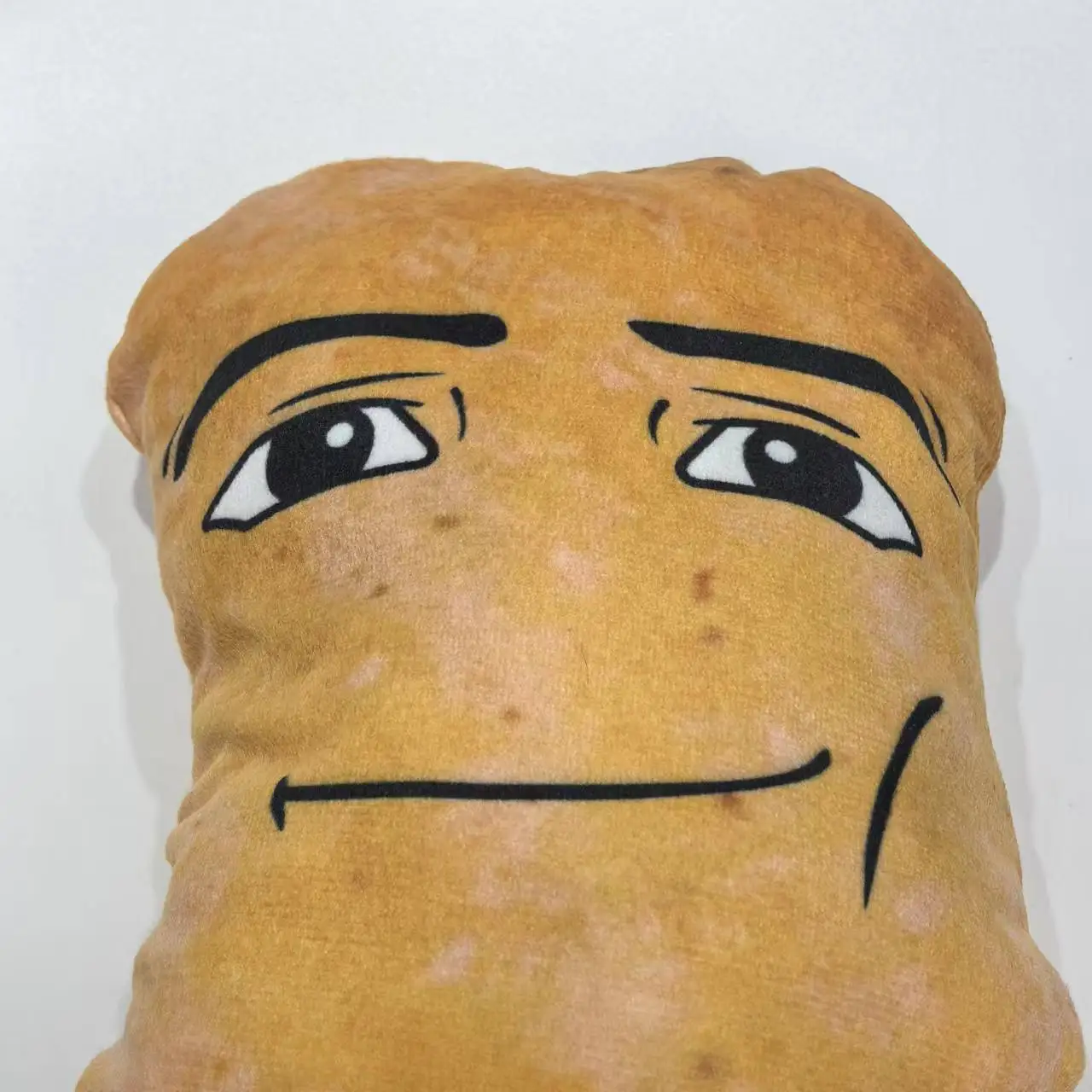 Gegagedigedagedago pepitas de pollo de piedra juguete de peluche parodia impresa Emoji pepitas de pollo muñecas estilizadas patas de pollo