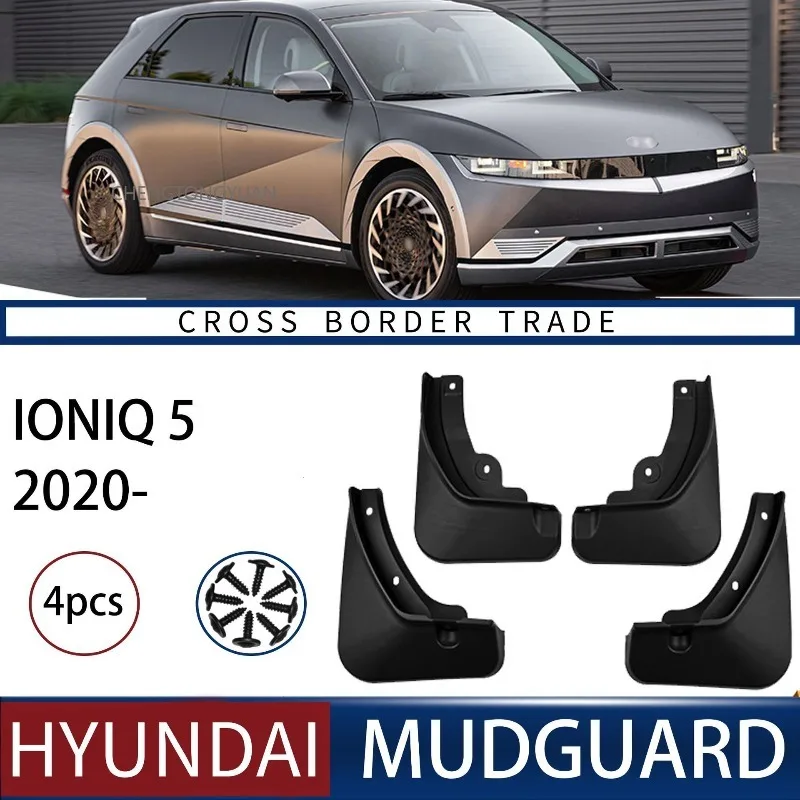 Car Mudguards For Hyundai Ioniq 5 2020 2021 2022 2023 Mudflaps Front Rear Splash Guard Fender Wheel Protect Tools Accessories