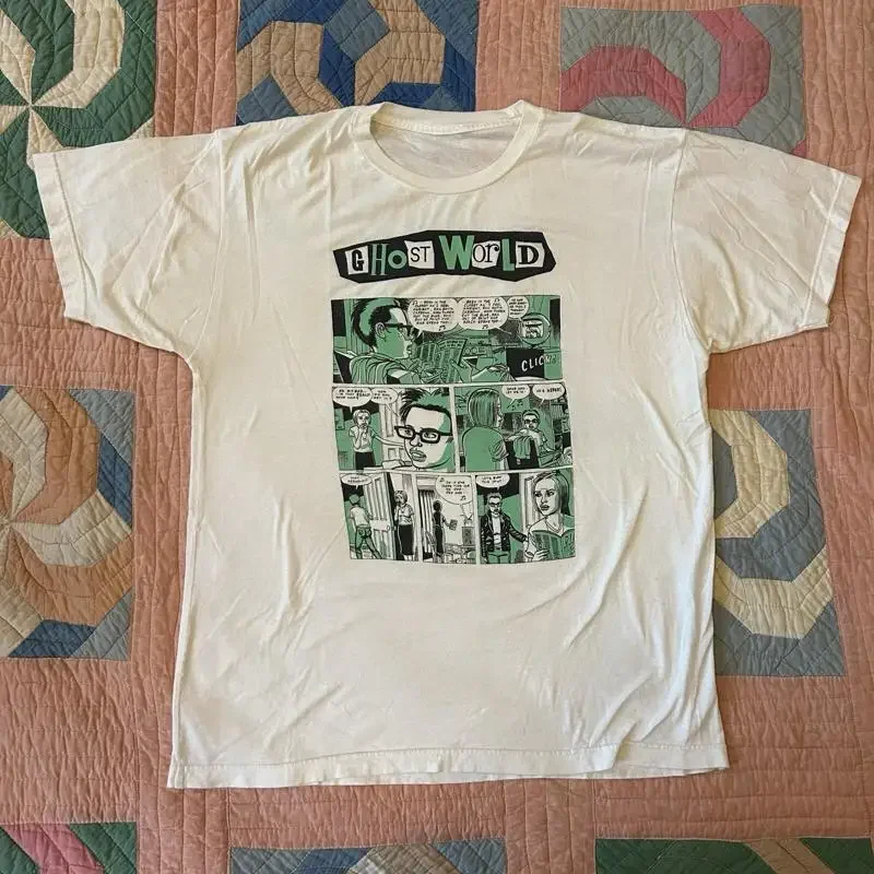 Vintage Daniel Clowes Ghost World T Shirt 1990s Sz XL