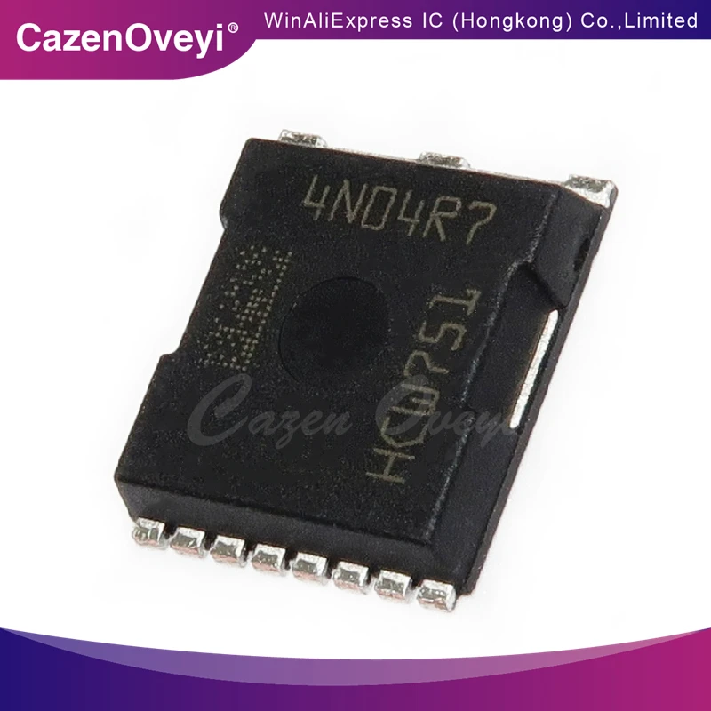 Cribado de seda IPLU300N04S4-R7, 4N04R7, HSOF-8, 5 unidades