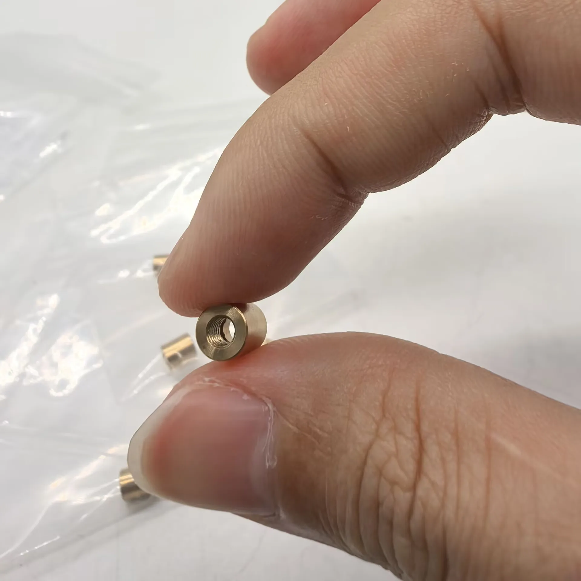 

Construction Machinery Model Hydraulic Component Y-1527 Copper Tube Welding Nut Oil Nozzle Excavator Parts LESU