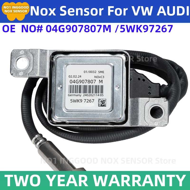 

04G907807M 5WK97267 Original New Nitrogen Oxide Nox Sensor for Vw Caravelle Transporter 2015-Onwards 0 sold 100K+ similar items