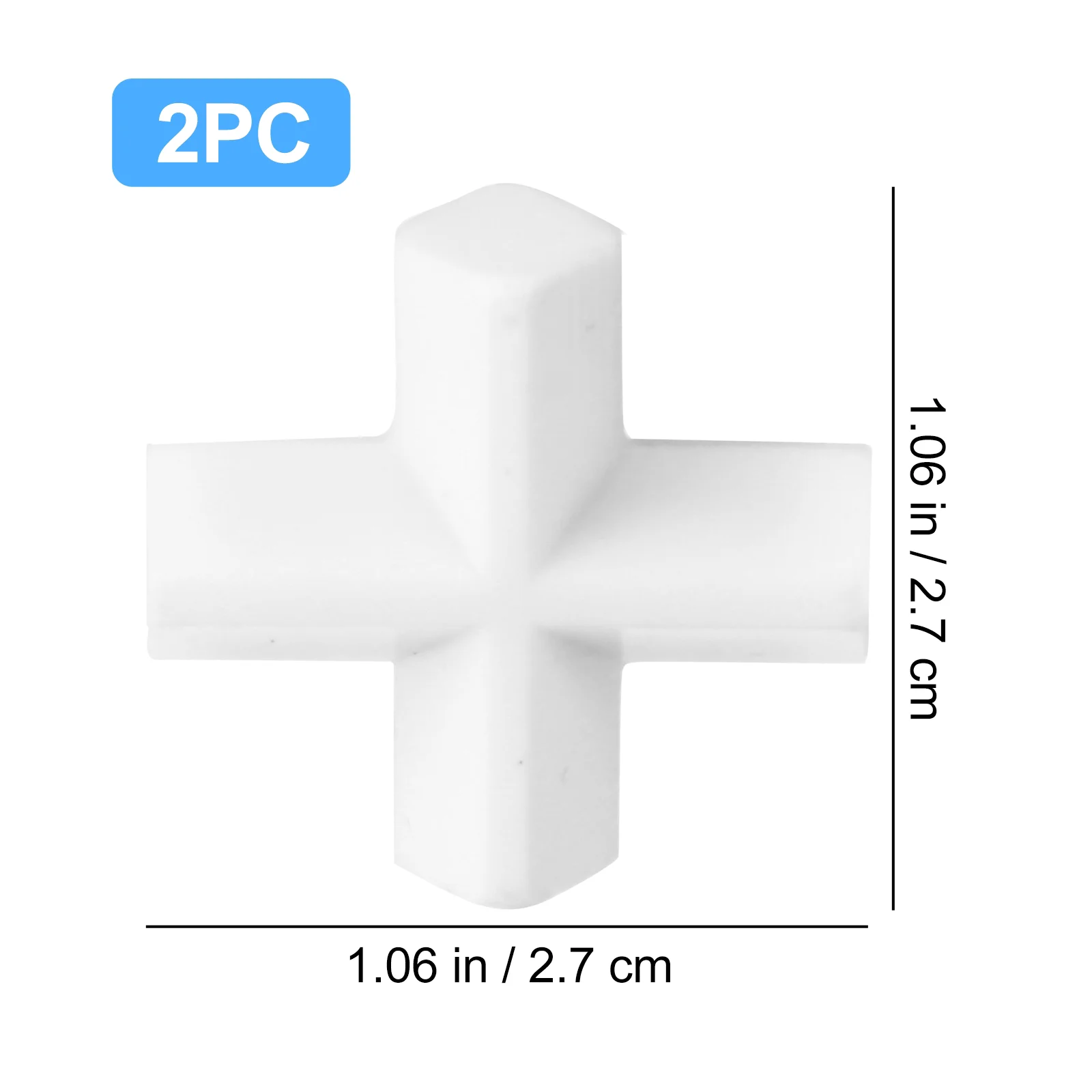 Magnetic Agitando Bar Mixer Rod, PTFE Barras, Laboratório Prático Agitador Acessórios, 2 Pcs