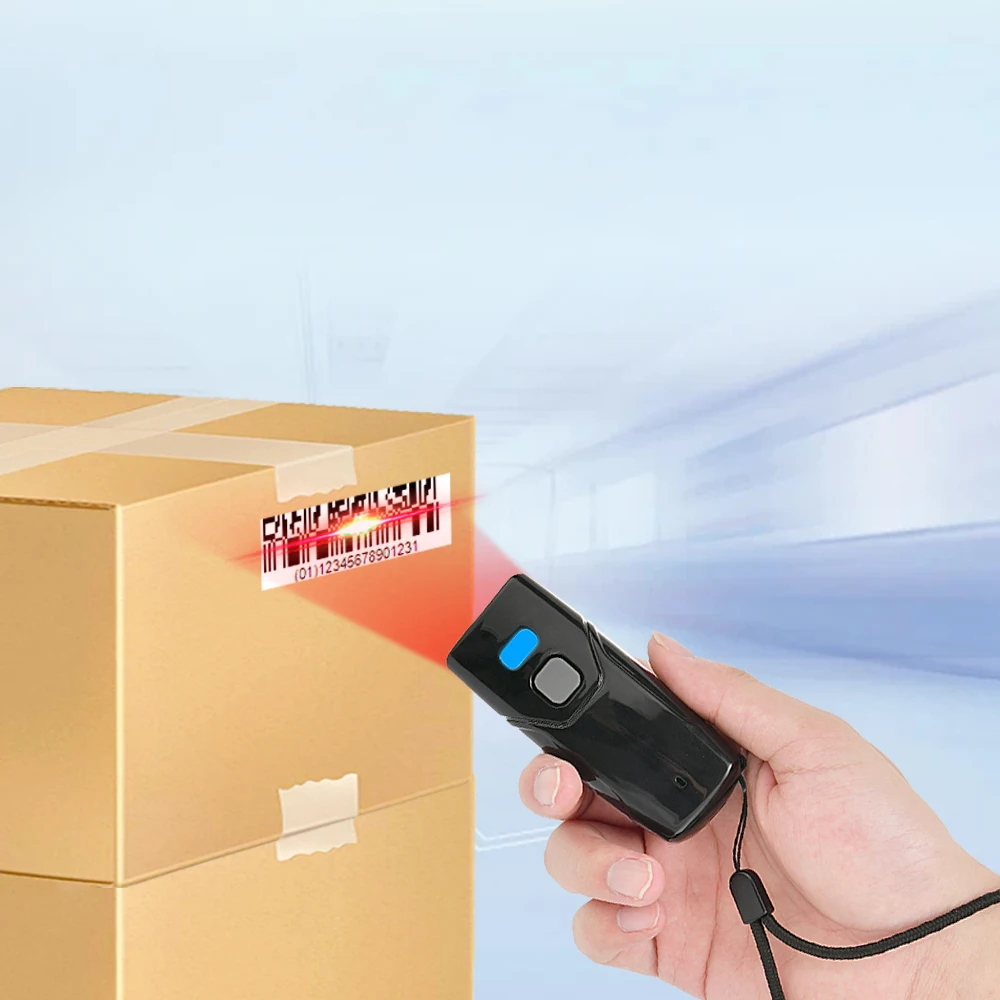 201H Scanning For USB Barcode Reader CMOS Scanner Screen Portable And Compact In Stock