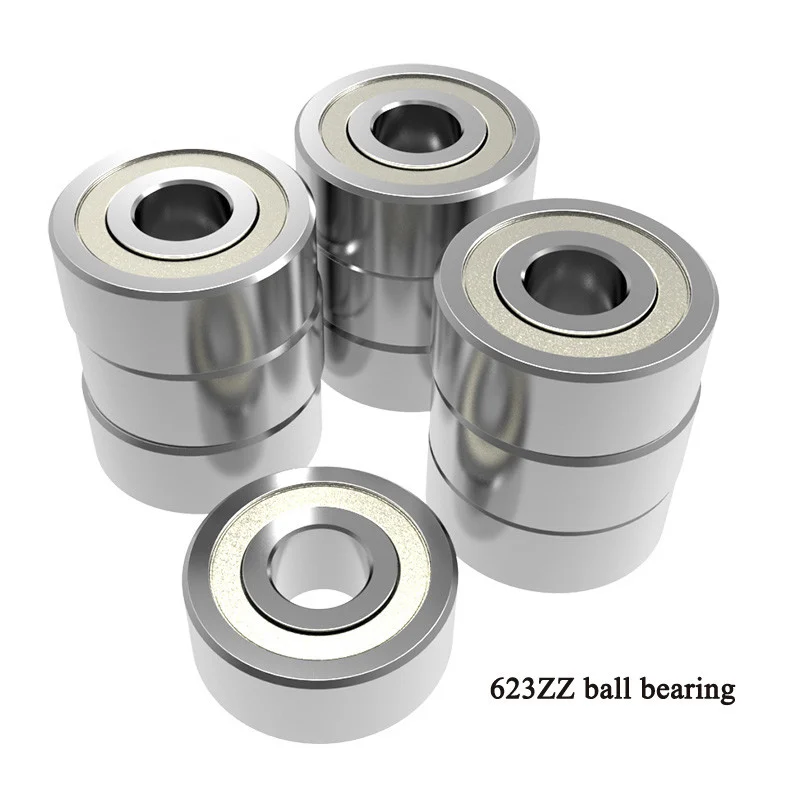 20/10pcs 623zz 624zz 625zz 626zz 635zz 608zz 688zz Ball Bearing Chrome Steel Ball Bearings 3D Printer Parts bearing Pulley Wheel