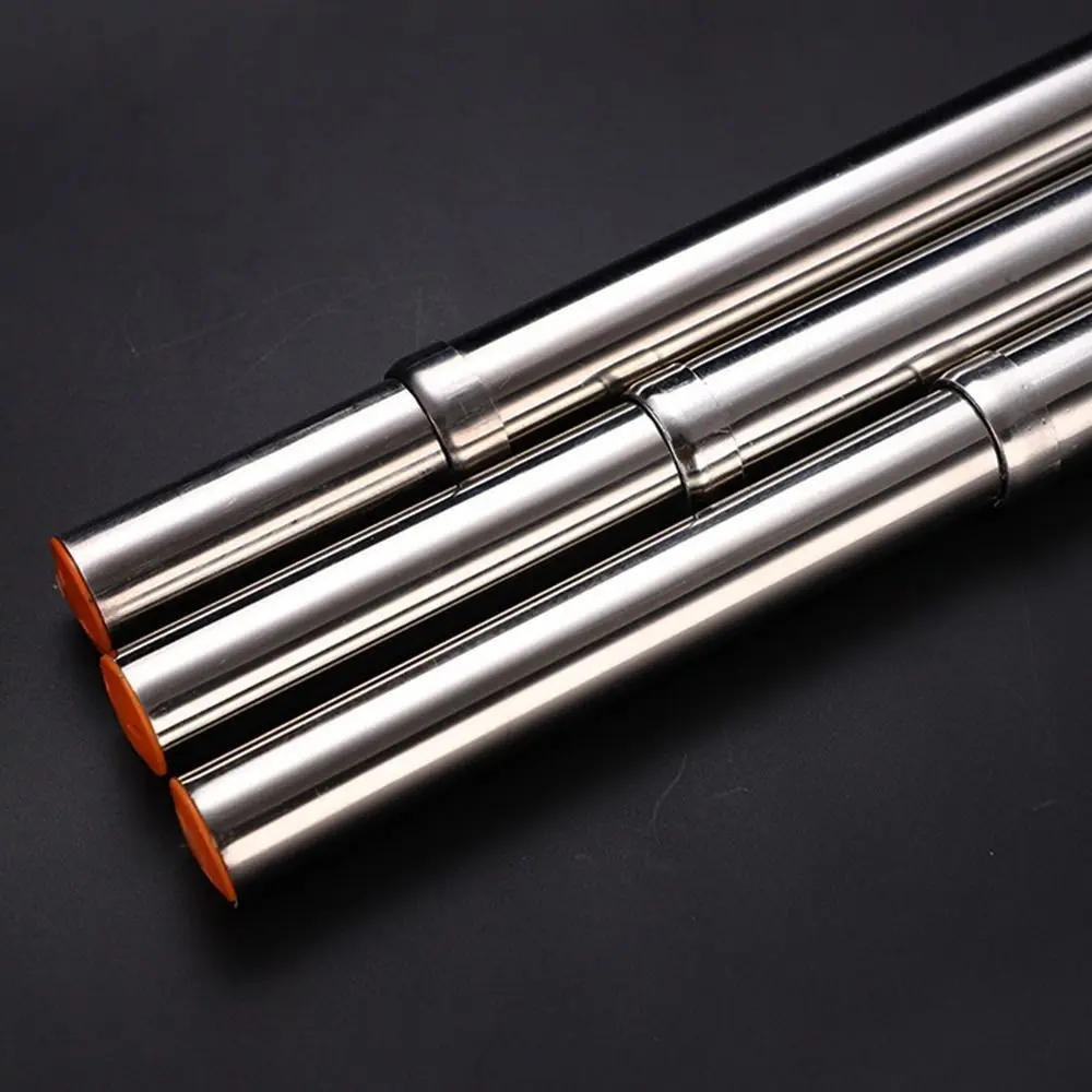 New Stainless Steel Curtain Telescopic Pole Loaded Hanger Adjustable Hanging Rods Bathroom Product Household Wardrobe view 2