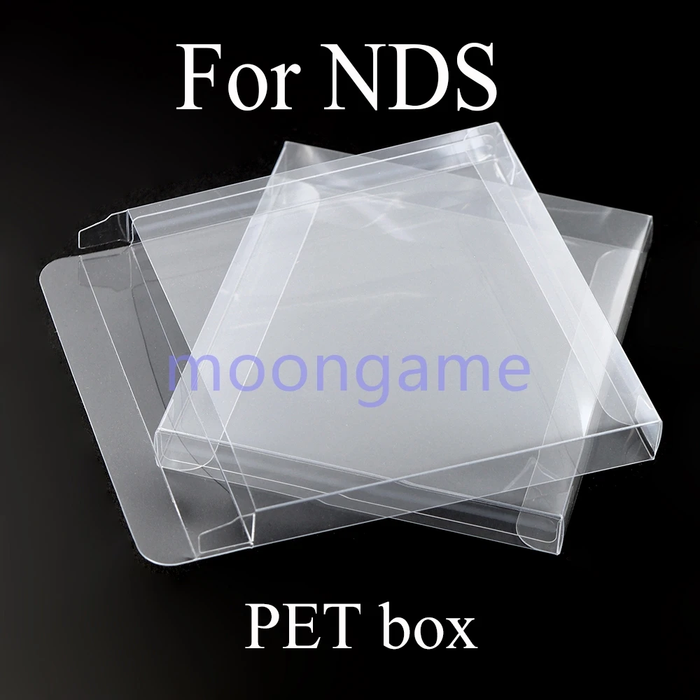 20 stücke Für NDS Klar Transparent Spiel PET Patrone Box Fall Spiele Kunststoff Schutz Box