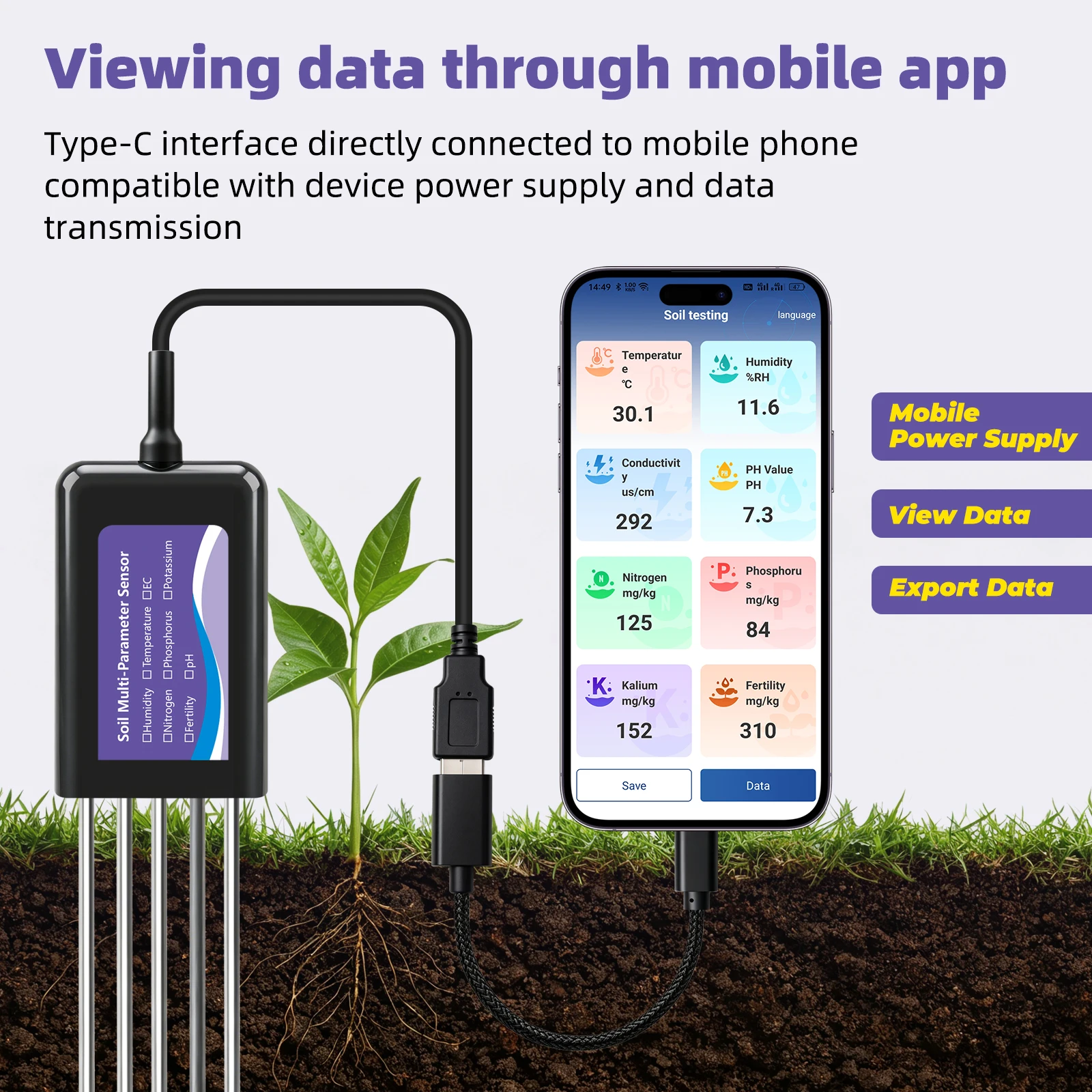 Yieryi 8-w-1 Inteligentny Czuj – App Smart Garden recenzja i cena