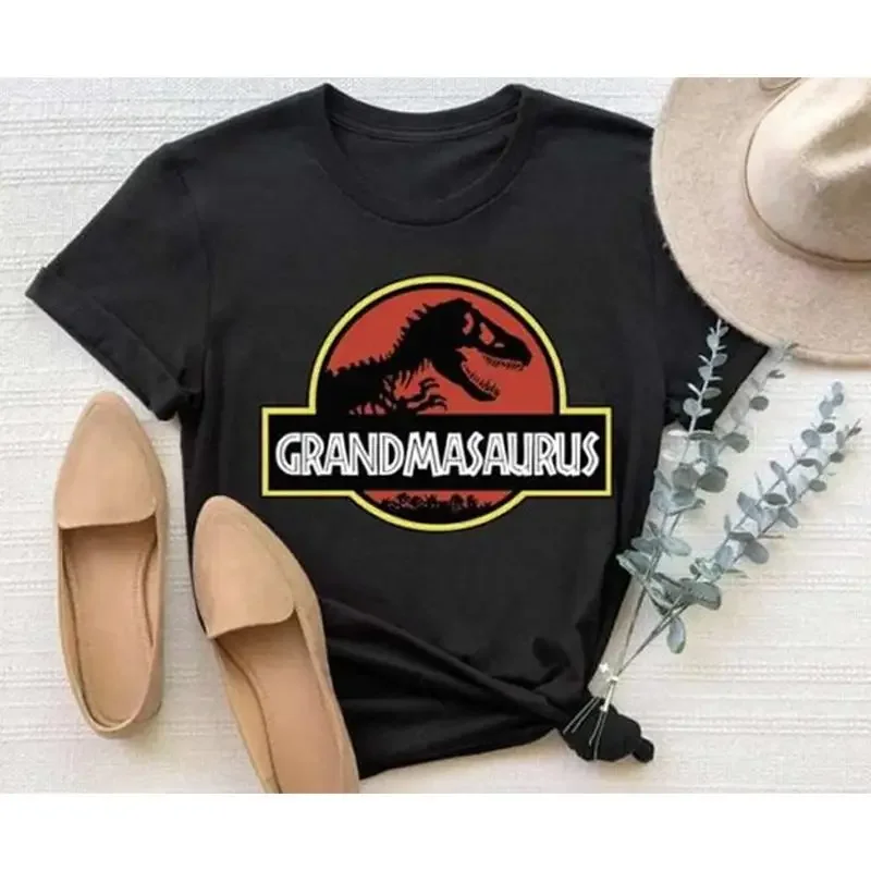 Grandma Saurus Dinosau Custom Family T Shirt Size S 4XL