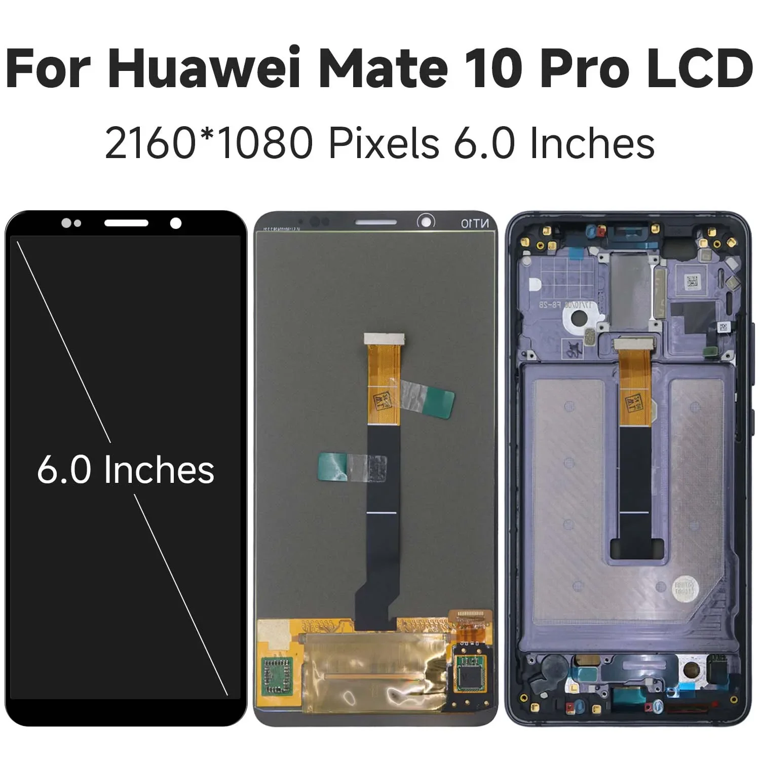 OLED TFT For Huawei Mate 10 Pro LCD Display +Frame Touch Digitizer