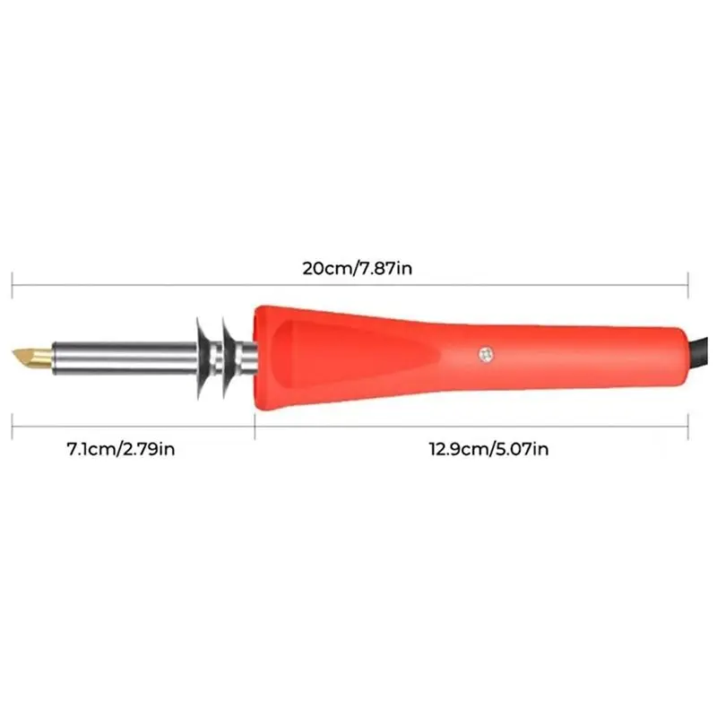 VOFUN-DIY Wood Burning/Carving Set, DIY Wood/Leather Burning Set-26 Letters Copper Mold, Metal DIY Supplies US Plug