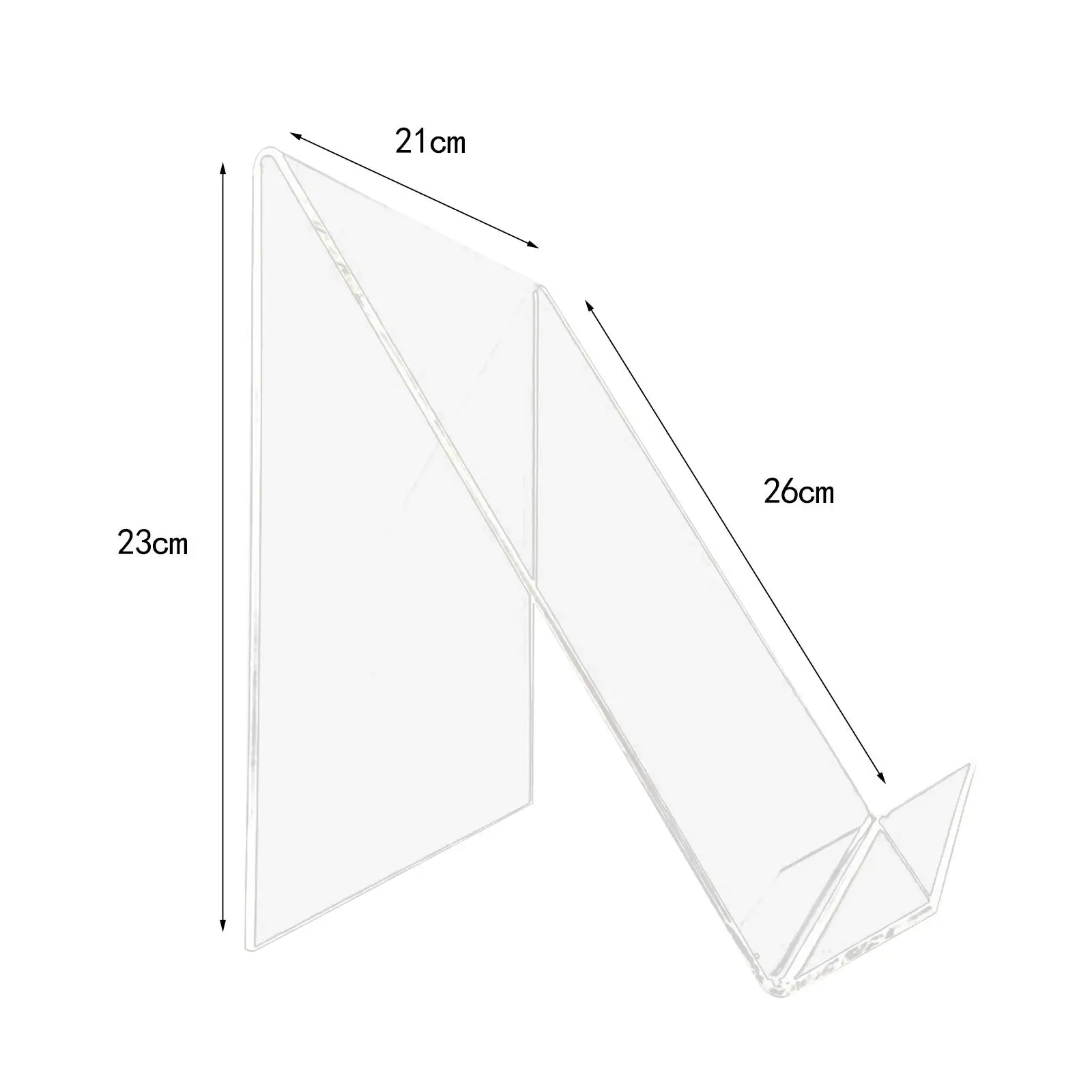 حامل عرض الملابس من الأكريليك لبيائع الملابس في المراكز