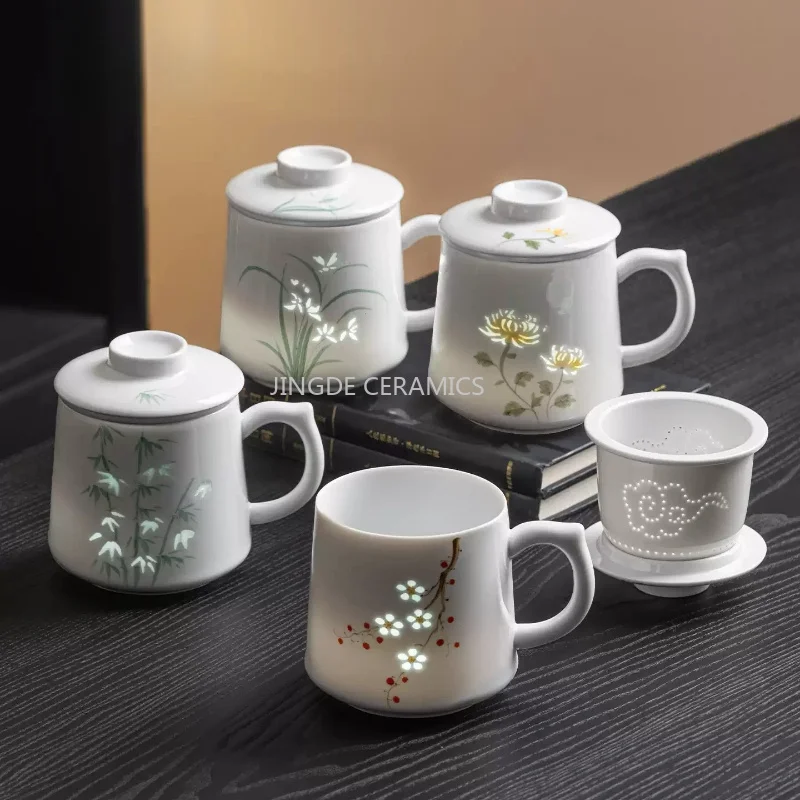 chinese-plum-orchid-bamboo-chrysanthemum-tea-cup-tea-cup-with-lid-ceramic-office-water-cups-hand-drawn-flower-patterned-tea-cup