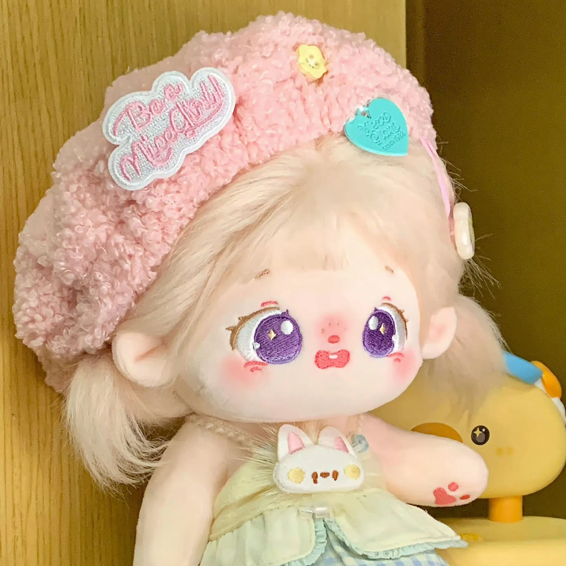 20cm Kawaii CHEESEWIN Cotton Doll Stock Interchangeable Baby Clothes Dress Up Cospslay Anime Figure Children Girl Toys