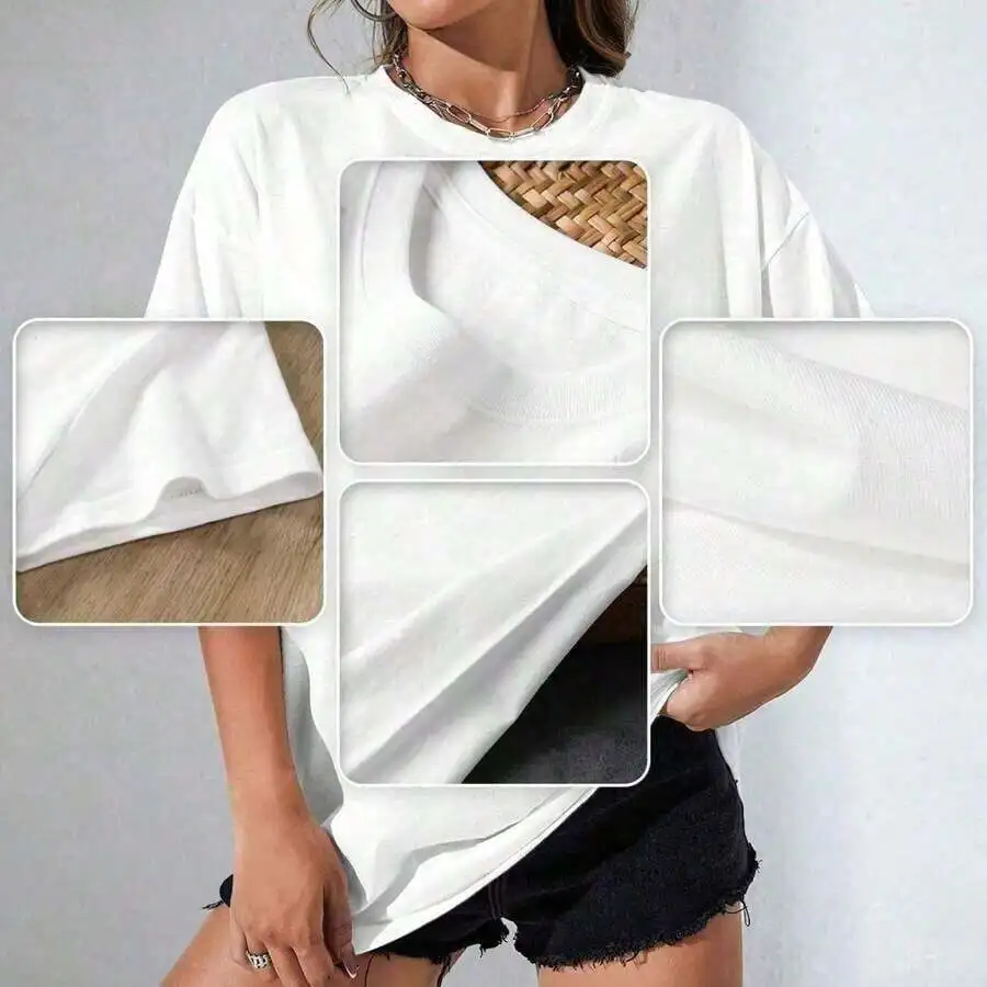 Women Summer Y2K Vintage Lucky 8 Balls Retro Print Graphic Print T‑Shirt Crew Neck Short Sleeve Casual Tee Top
