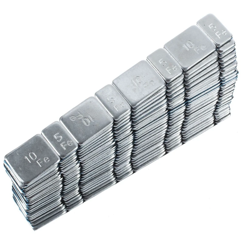 50 Pcs 2.1 Oz 60G Tyre Tire Wheel Balance Weights Strips For Car