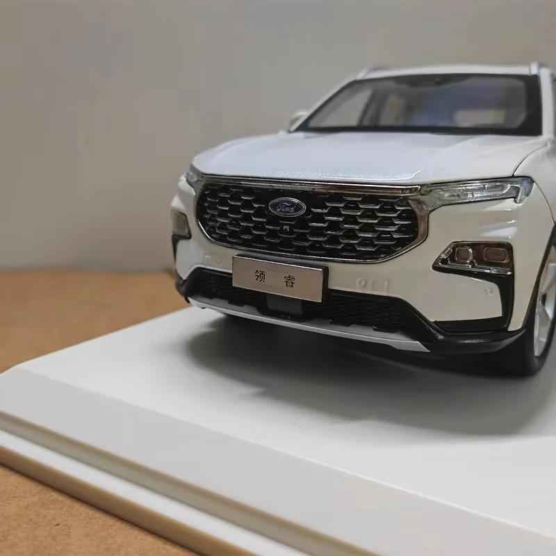 Jmc Ford Territory 1:18 schaal diecast model auto SUV verzamelmodel voor autoliefhebbers origineel diecast model verrassingscadeau