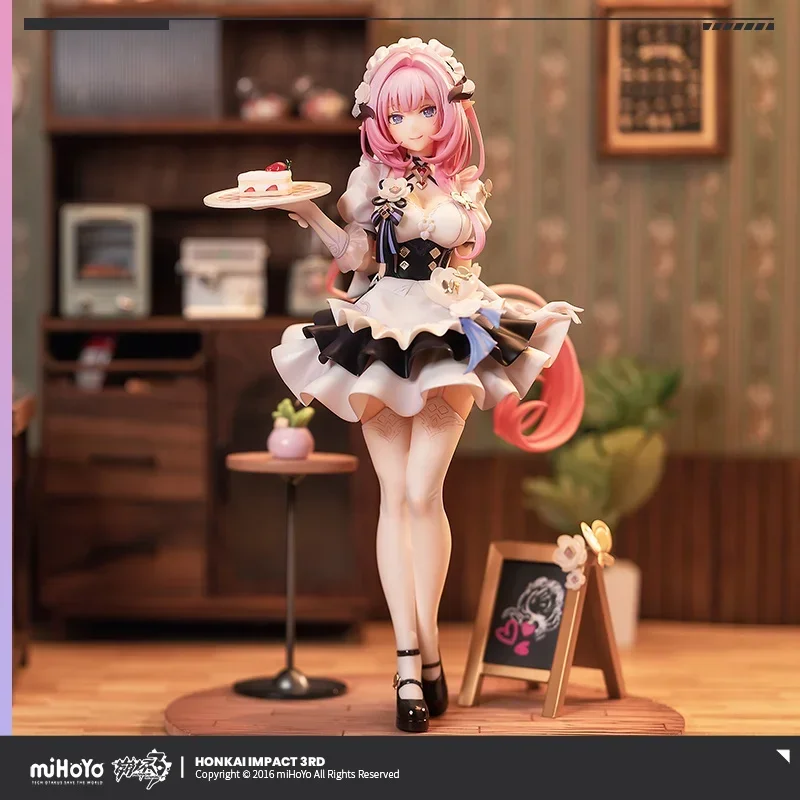 Honkai Impact3 Action Figurals Elysia Game Character Sculpture Anime Statue Figures Cartoon Toy Collectible Model Gifts