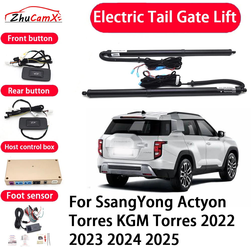 

ZhuCamX Car Automatic Electric Tail Gate Lift Tailgate Assist System for SsangYong Actyon Torres KGM Torres 2022 2023 2024 2025