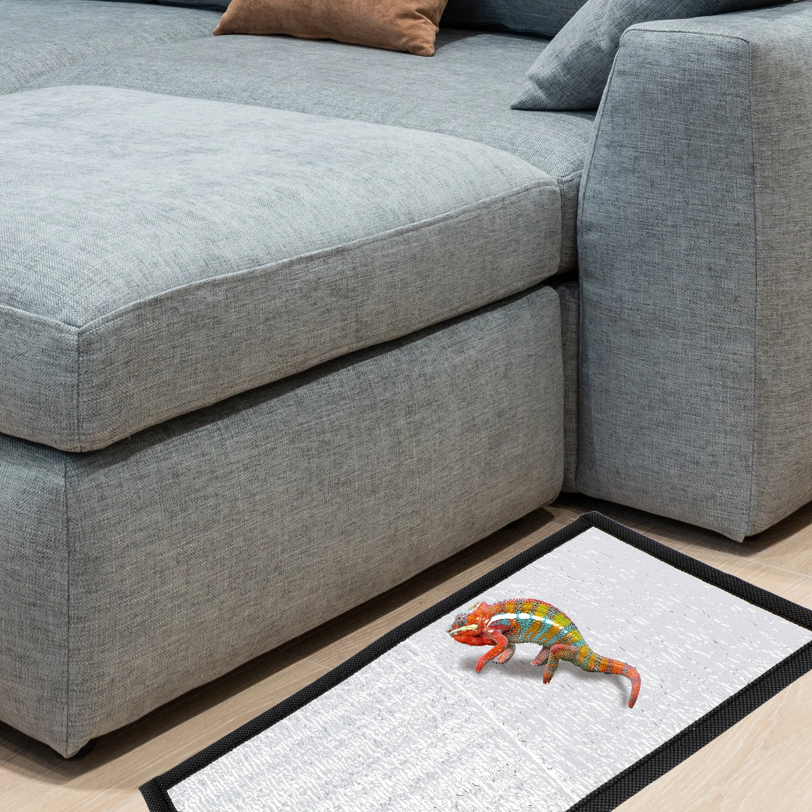 

2pcs Heating Pad For Reptile Warm Reflective Film Insulation Mat Snake Lizard Turtle Terrarium Temperature Control Durable