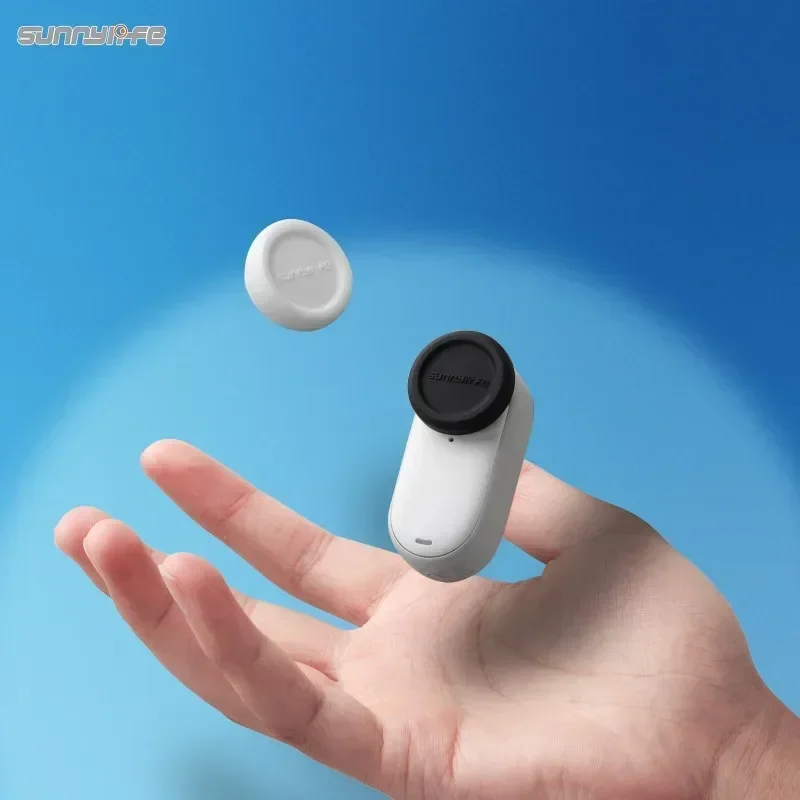 

For Sunnylife Insta360 GO 3S Silicone Lens Cover Scratchproof Lens Cap Protective Cover For Insta360 GO 3S Camera Accessories