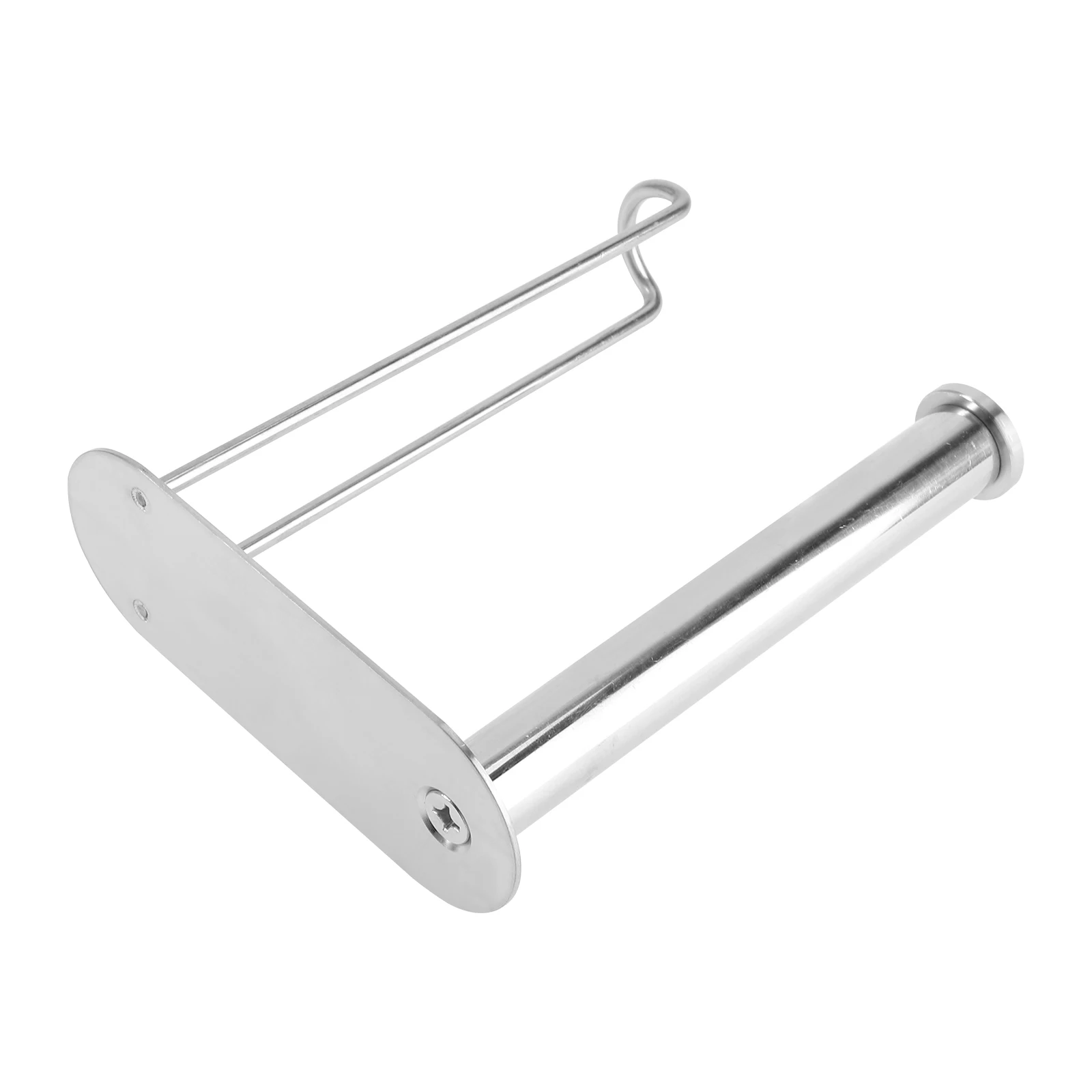 

1pc Stainless Steel Hanger Rack Metal Shelf for Coat Hangers Multifunctional Organizer Space Saving Practical Home Use