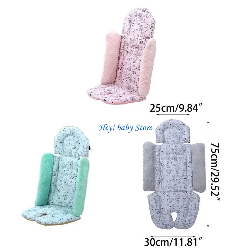 Q1FE Baby Pram Cushion Cushion Breatable Baby Stroller Cushion Cushion Buggys Pusherchair Liner